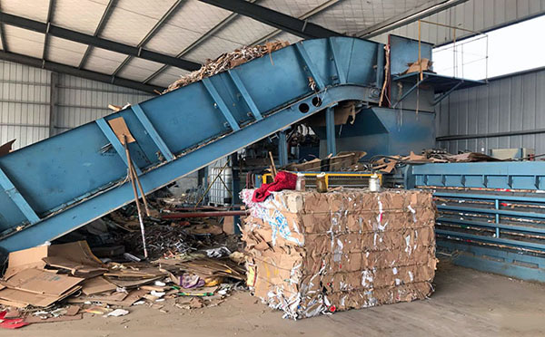 160吨废纸打包机